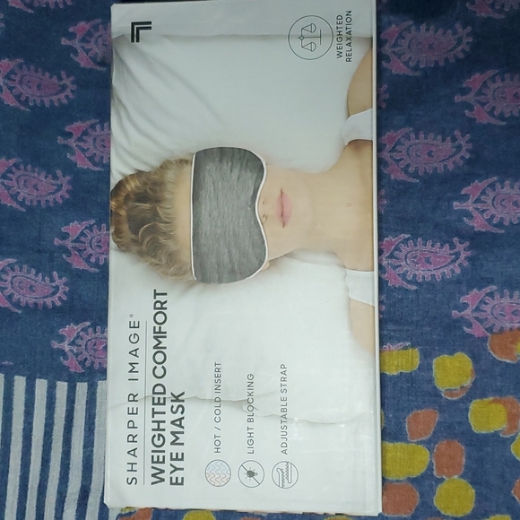 Sharper Image Accessories Sharper Image Weighted Comfort Eye Mask